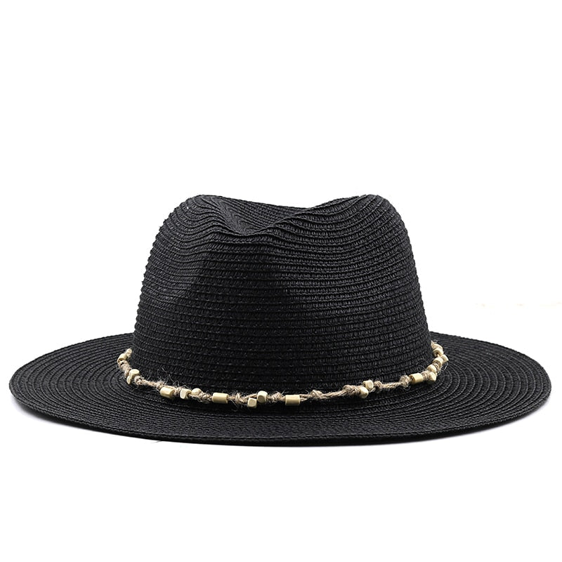 CABELLO Panama Hat in Black