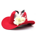 TOVA Fedora Hat in Red