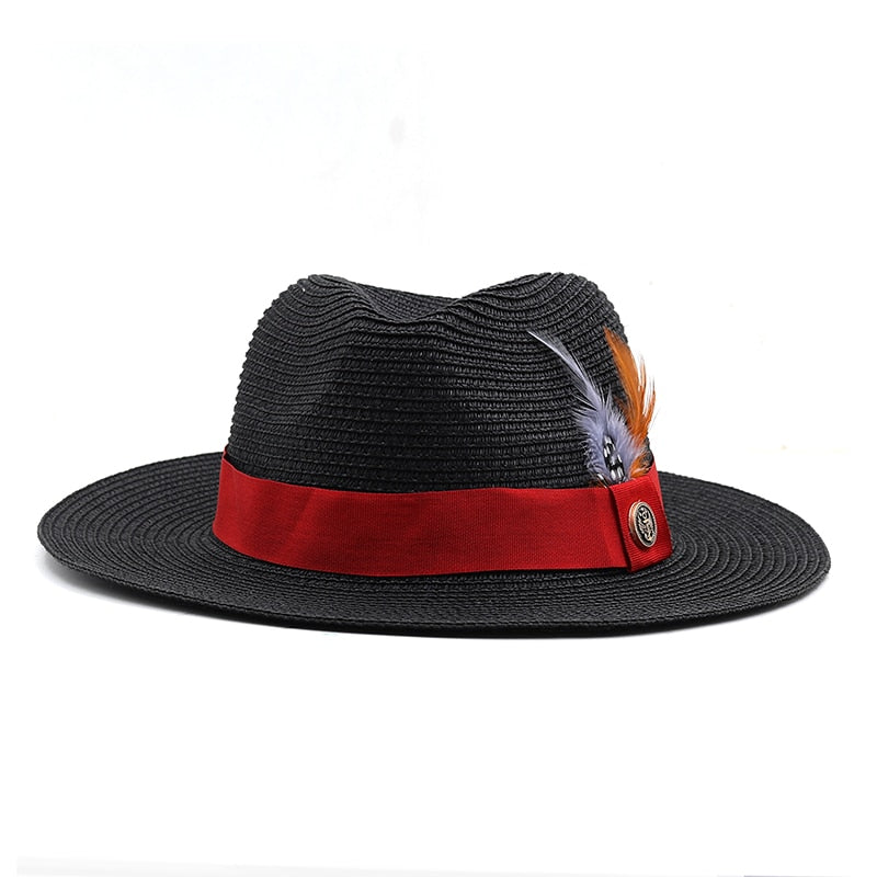 AOIFE Fedora Hat in Black