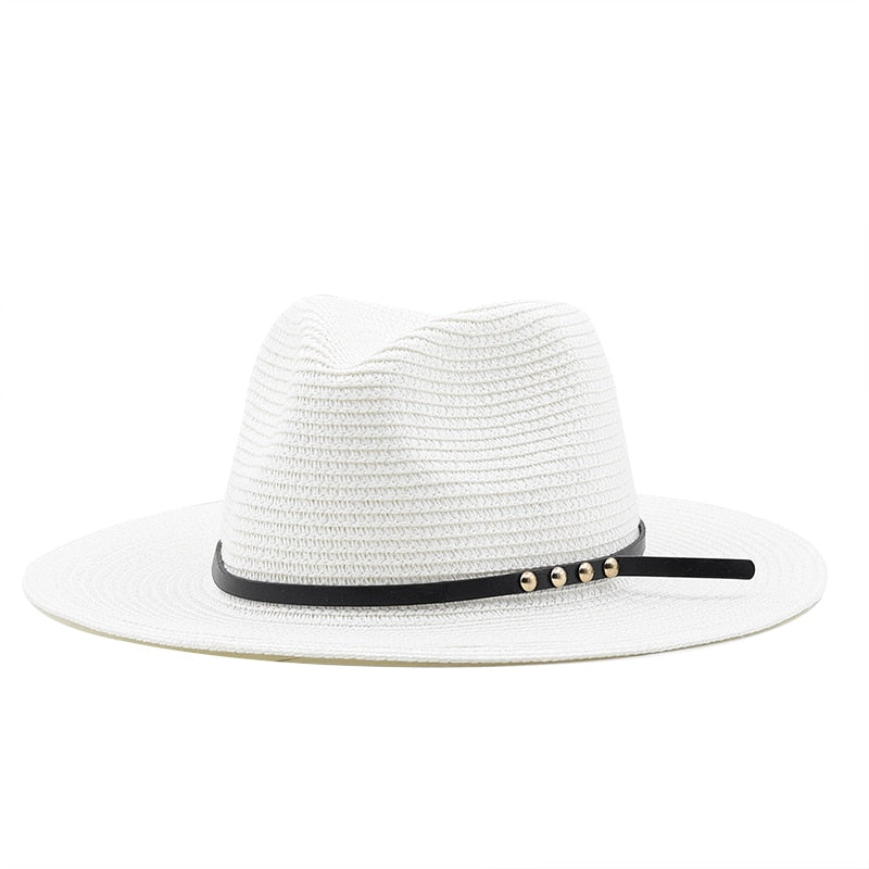AGAMEMNON Men's Straw Panama Hat