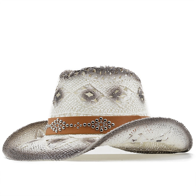 TILLIE Cowboy Hat in White