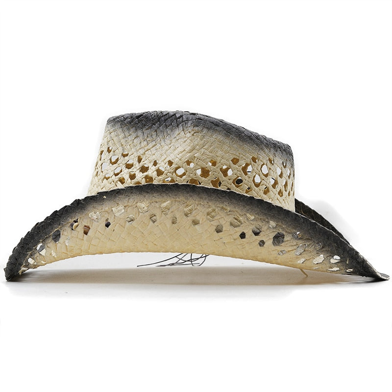 BOLESLAW Men's Straw Cowboy Hat