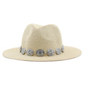 HATTIE Fedora Hat in Beige