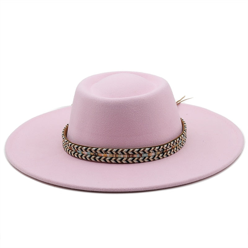 REBA Fedora Hat in Pink