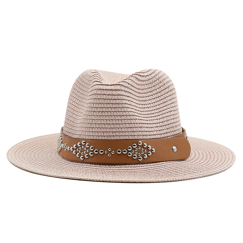 BERYL Fedora Hat in Pink