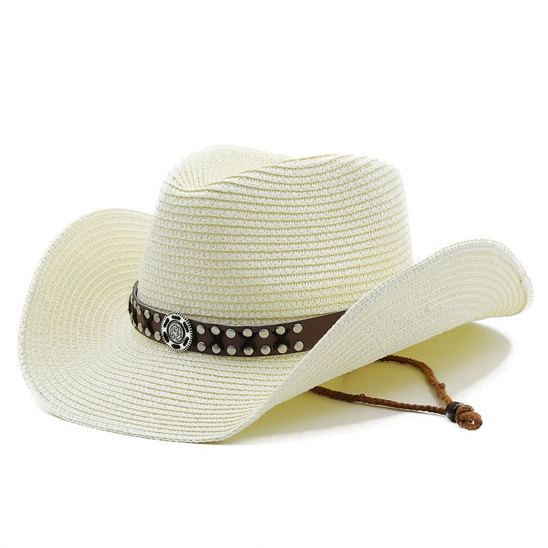 JAIME Men's Straw Cowboy Hat
