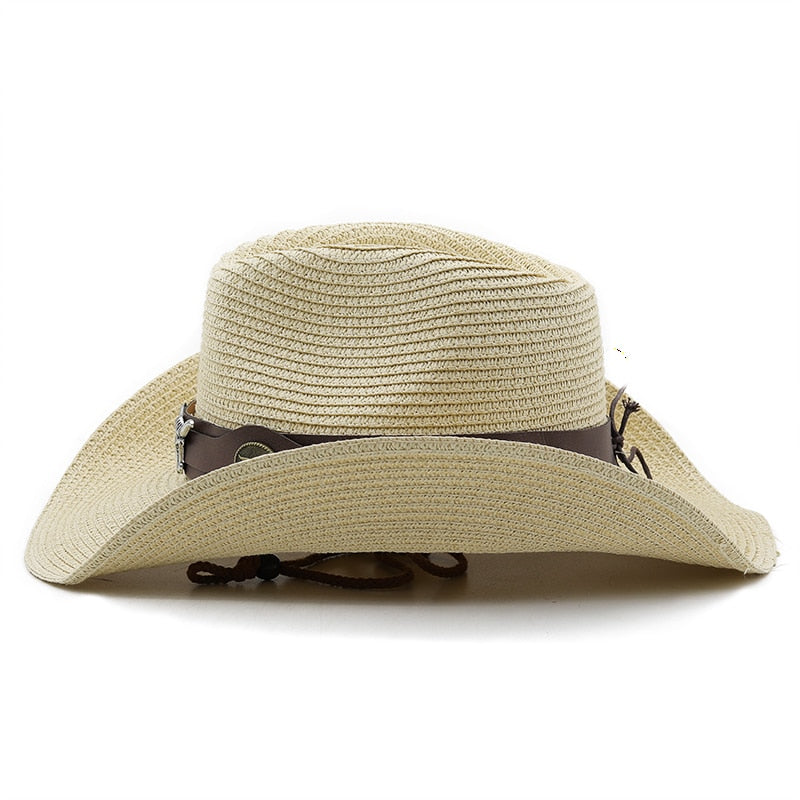 HAMMURABI Men's Straw Cowboy Hat