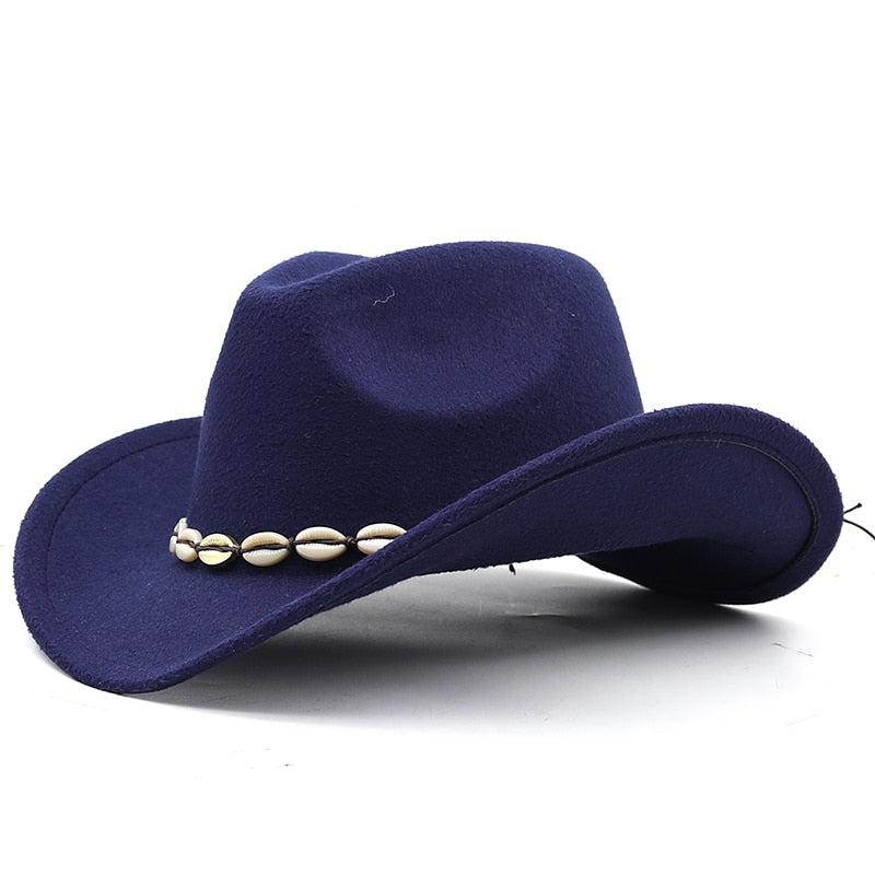 FORAH Fedora Hat in Navy
