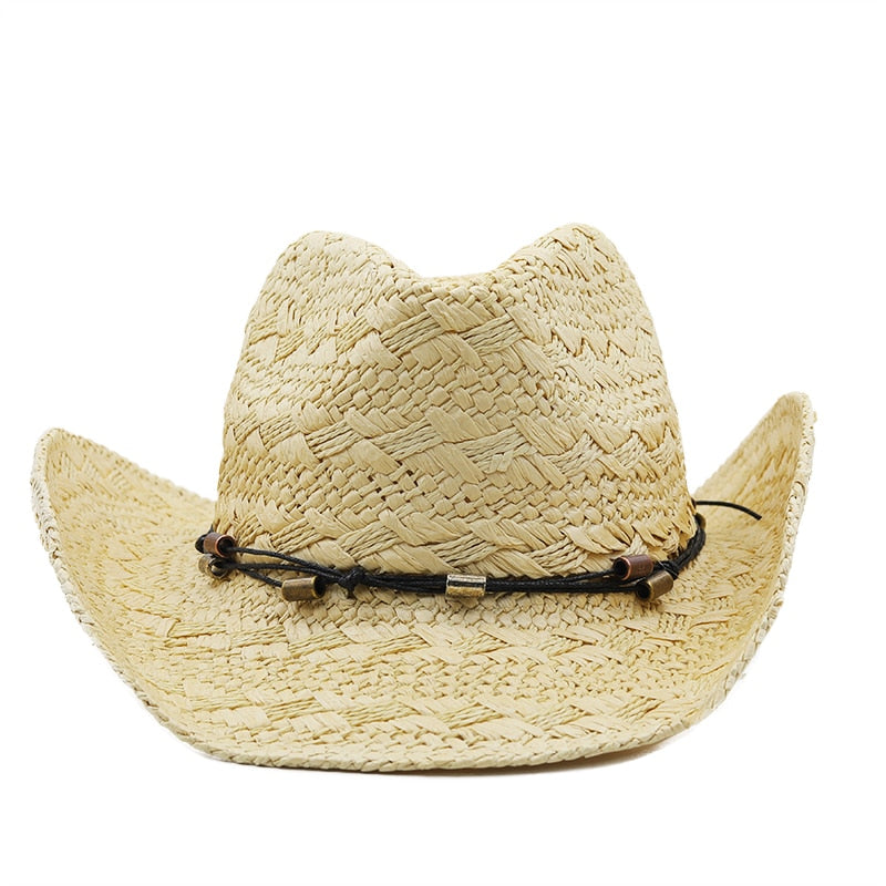 CLOVIS Men's Straw Cowboy Hat