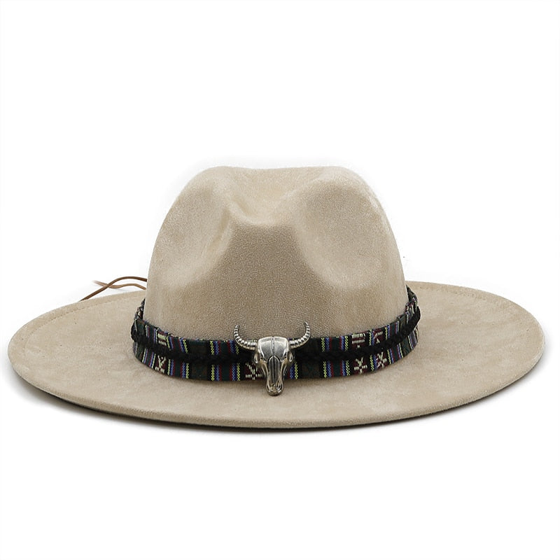 FIORA Fedora Hat in Beige
