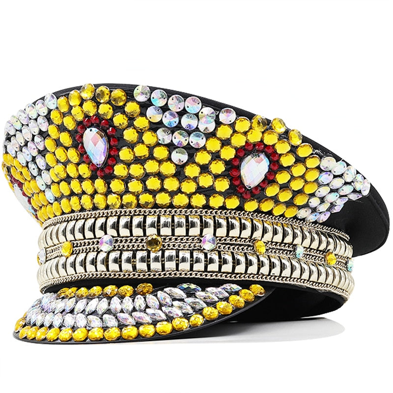 TALIA Luxury Rhinestone Party Hat