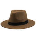 TORY Panama Hat in Brown