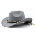 EISHRAH Fedora Hat in Gray