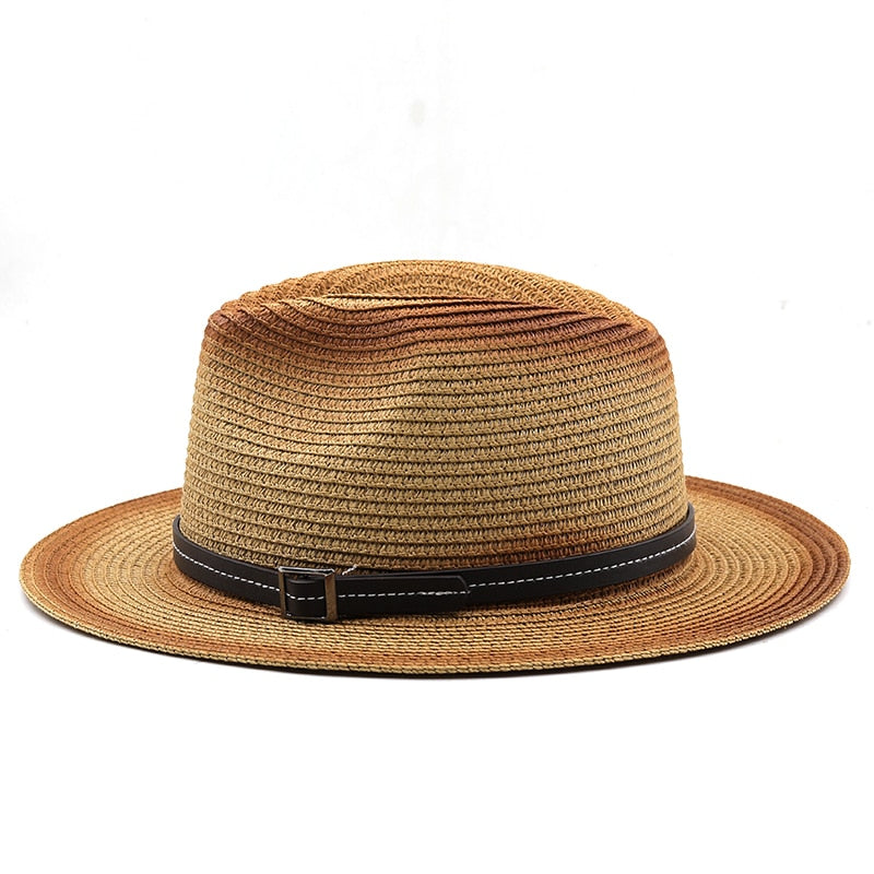 KHUFU Men's Straw Panama Hat