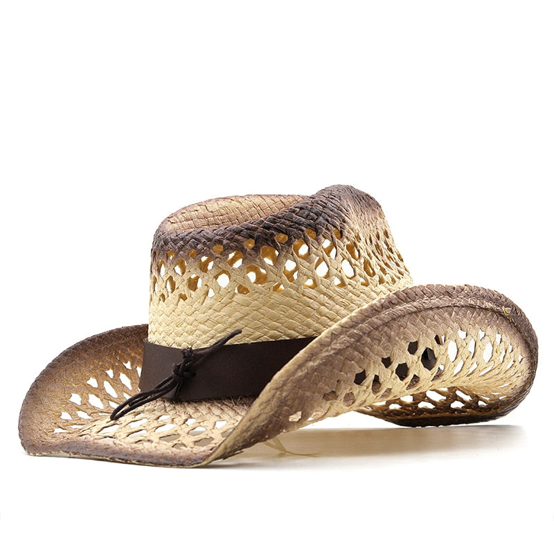 CANUTE Men's Straw Cowboy Hat