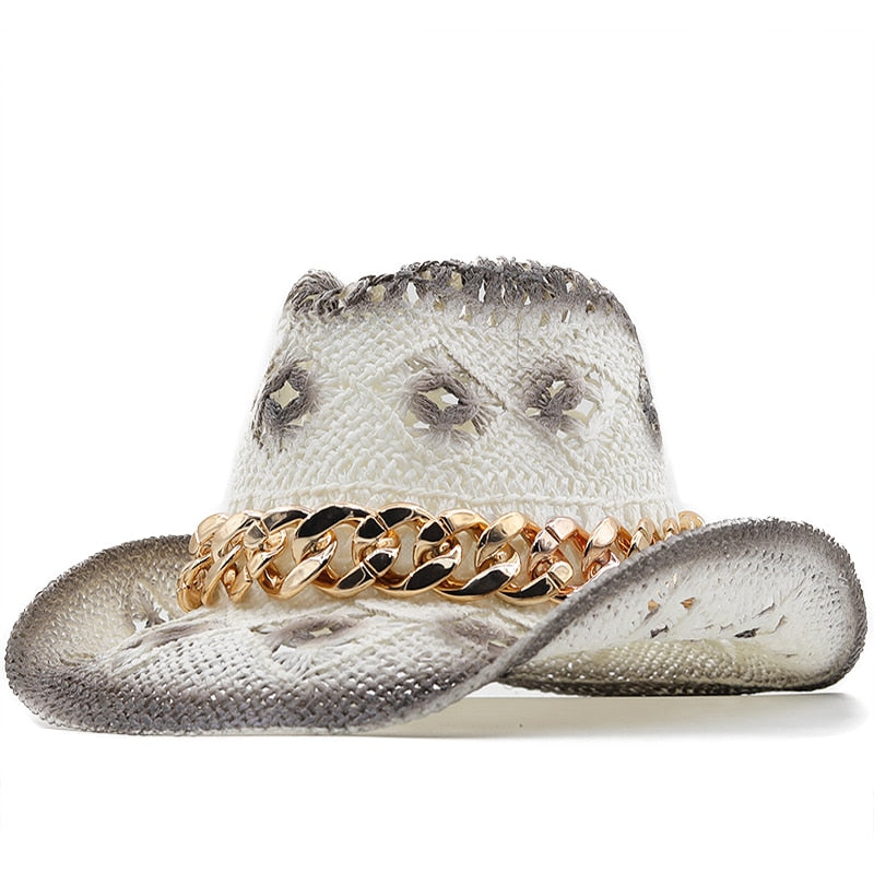 AARON Cowboy Hat in White