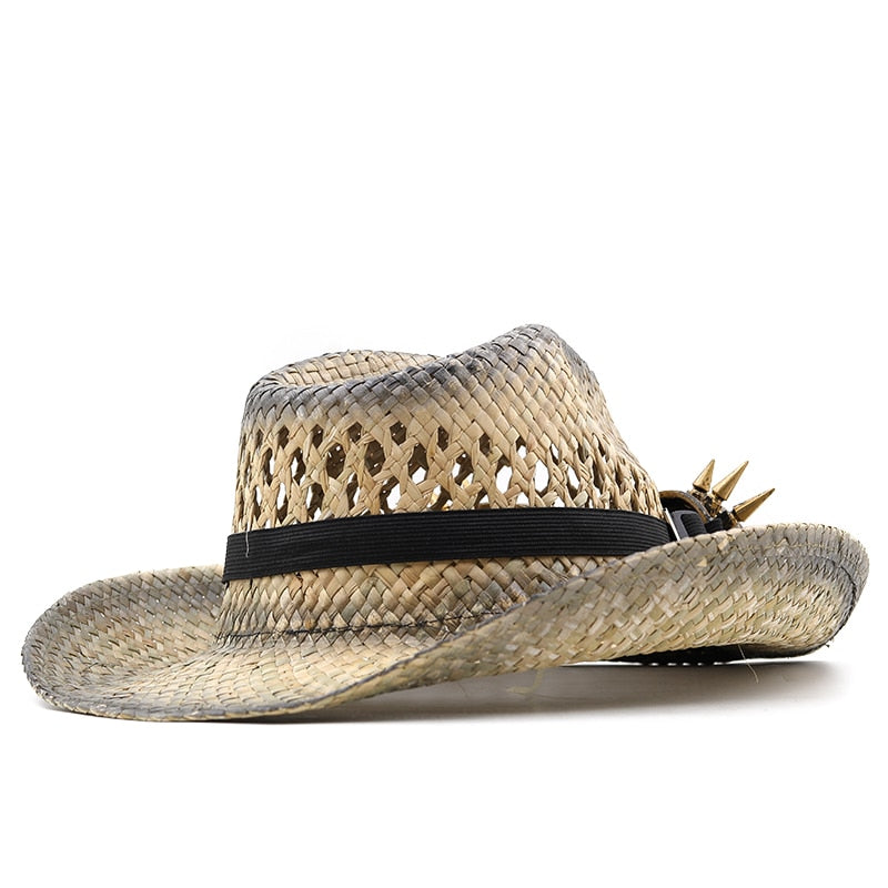 HAROLD Men's Steampunk Cowboy Hat with Goggles