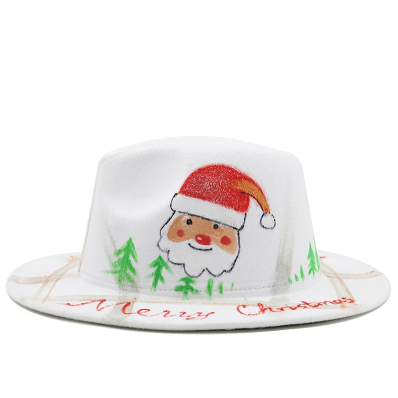 HARLEY Fedora Hat in White