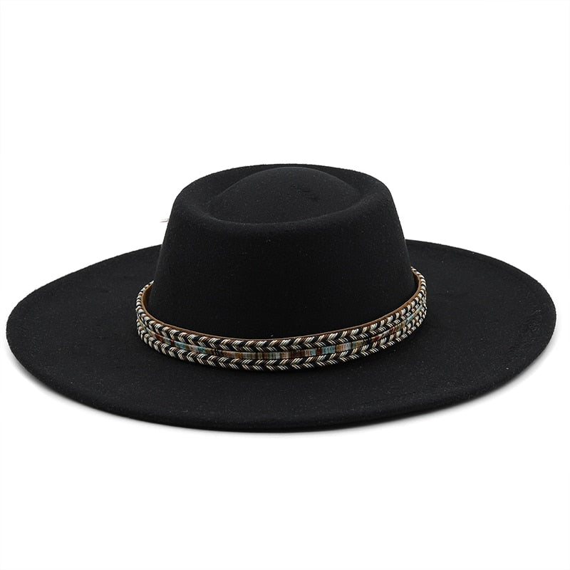 REBA Fedora Hat in Black