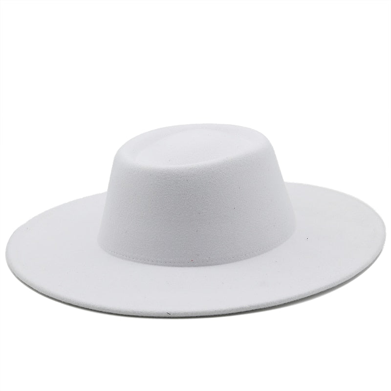 FAYE Fedora Hat in White
