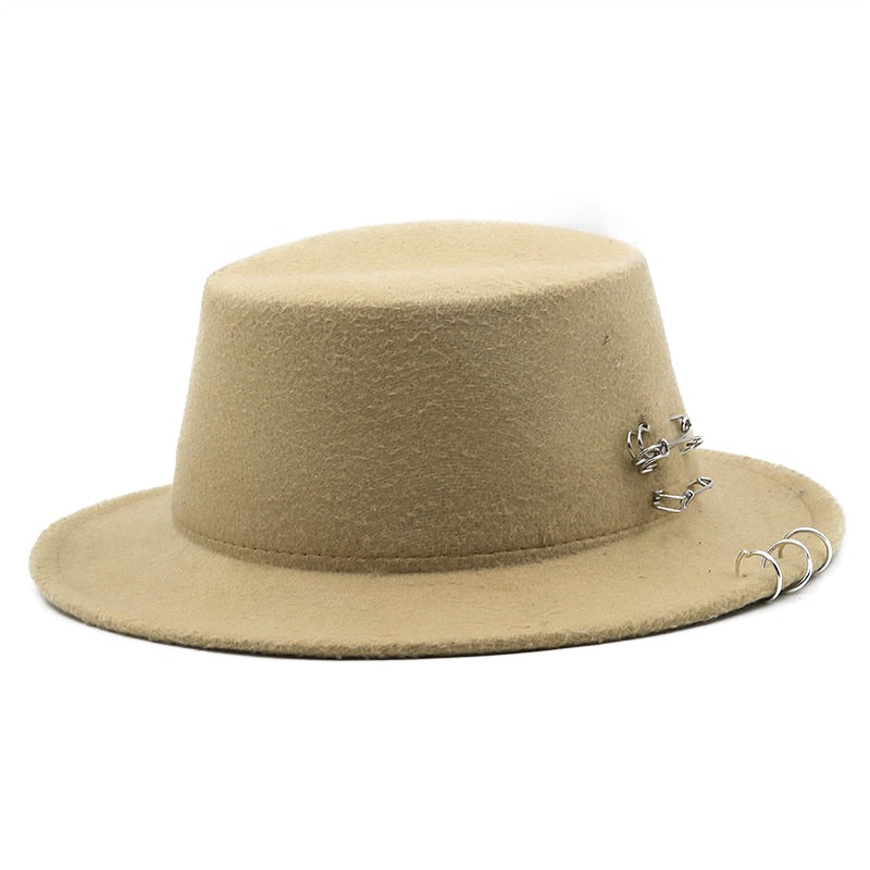 REILYNN Fedora Hat in Tan