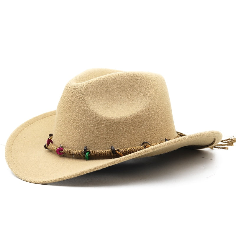 EISHRAH Fedora Hat in Tan