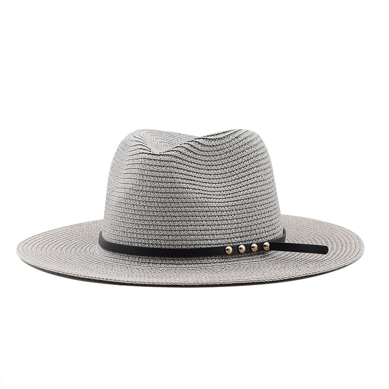 AGAMEMNON Men's Straw Panama Hat