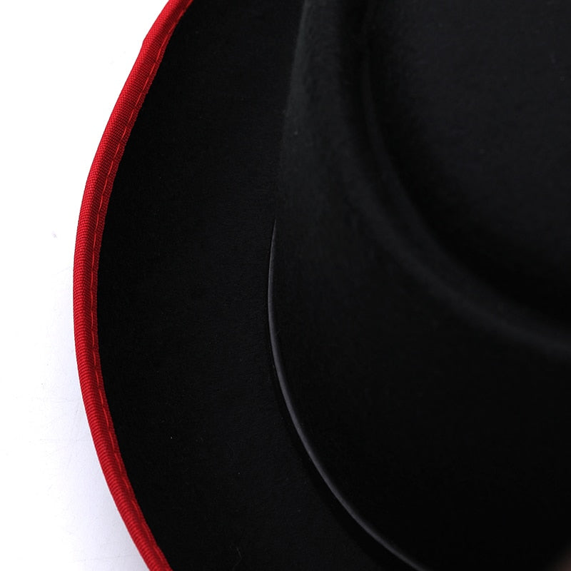 PHILIP Men's Felt Pork Pie Hat
