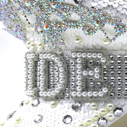 LAYALA Luxury Rhinestone Party Hat