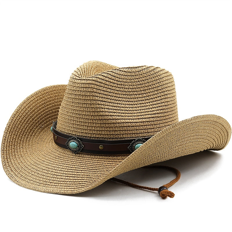 BALDWIN Men's Straw Cowboy Hat