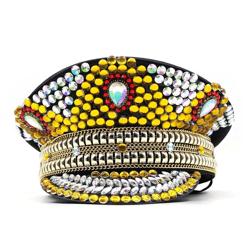 TALIA Luxury Rhinestone Party Hat