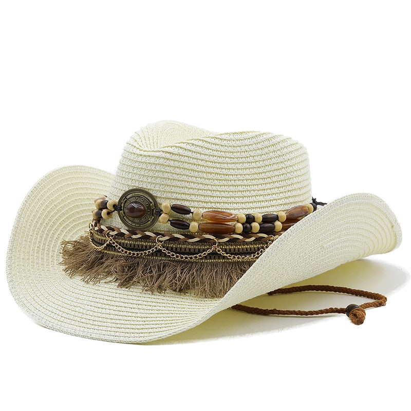 HARPER Cowboy Hat in Off-White