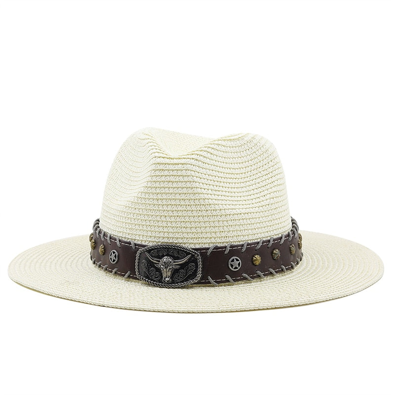 SERILENA Fedora Hat in Off-White