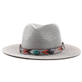 DARCIA Fedora Hat in Gray