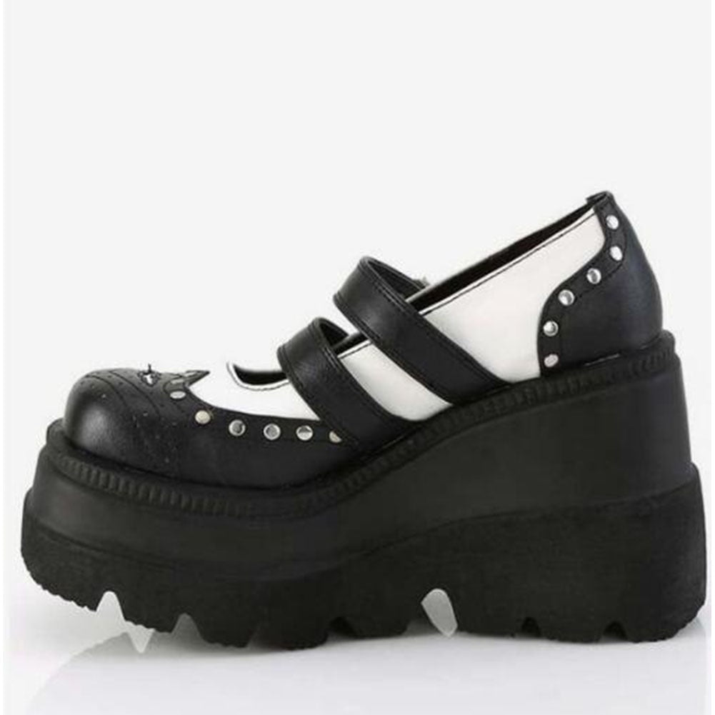 MERLE Chunky Heel Oxford Shoes