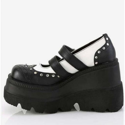 MERLE Chunky Heel Oxford Shoes