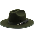 ALBERT Men's Felt Fedora Hat