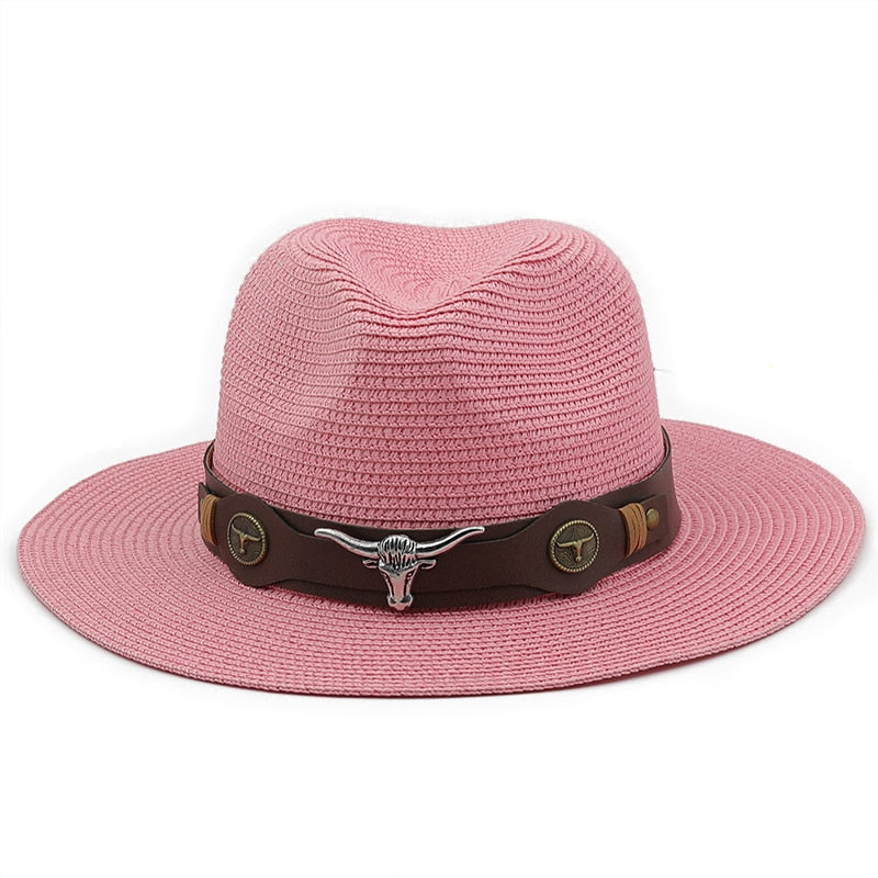 SELEUCUS Men's Straw Panama Hat