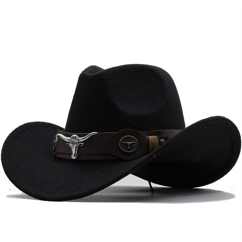 ATHELSTAN Men's Felt Cowboy Hat
