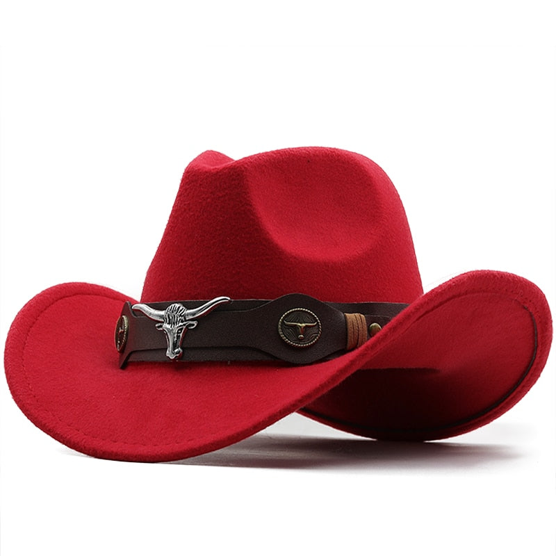 ATHELSTAN Men's Felt Cowboy Hat