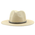 CARIENA Fedora Hat in Beige