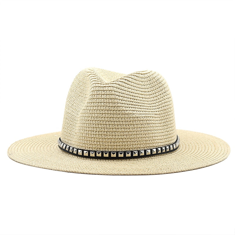 CARIENA Fedora Hat in Beige