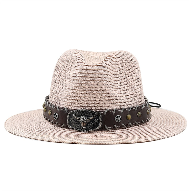 SERILENA Fedora Hat in Pink