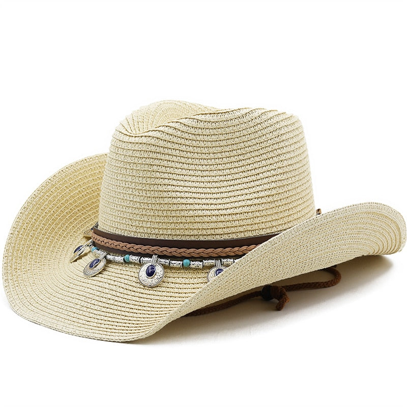 KIARA Cowboy Hat in Beige