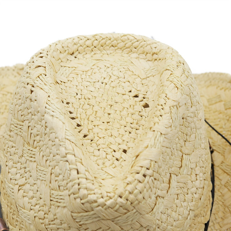 CLOVIS Men's Straw Cowboy Hat