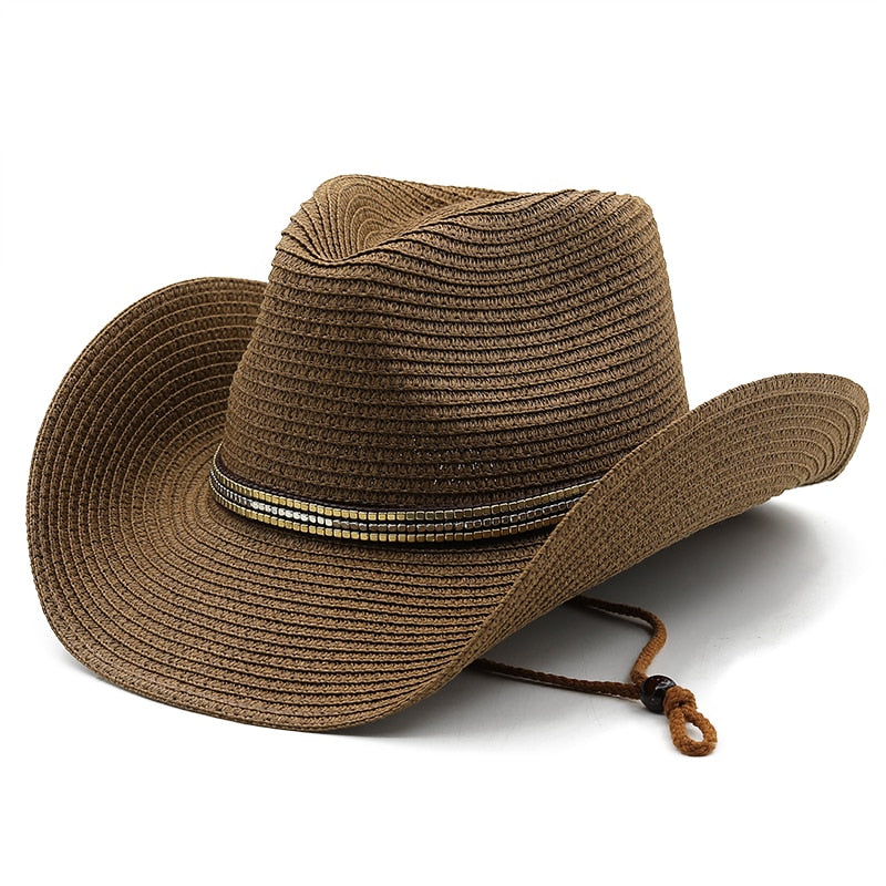 PEDRO Men's Straw Cowboy Hat