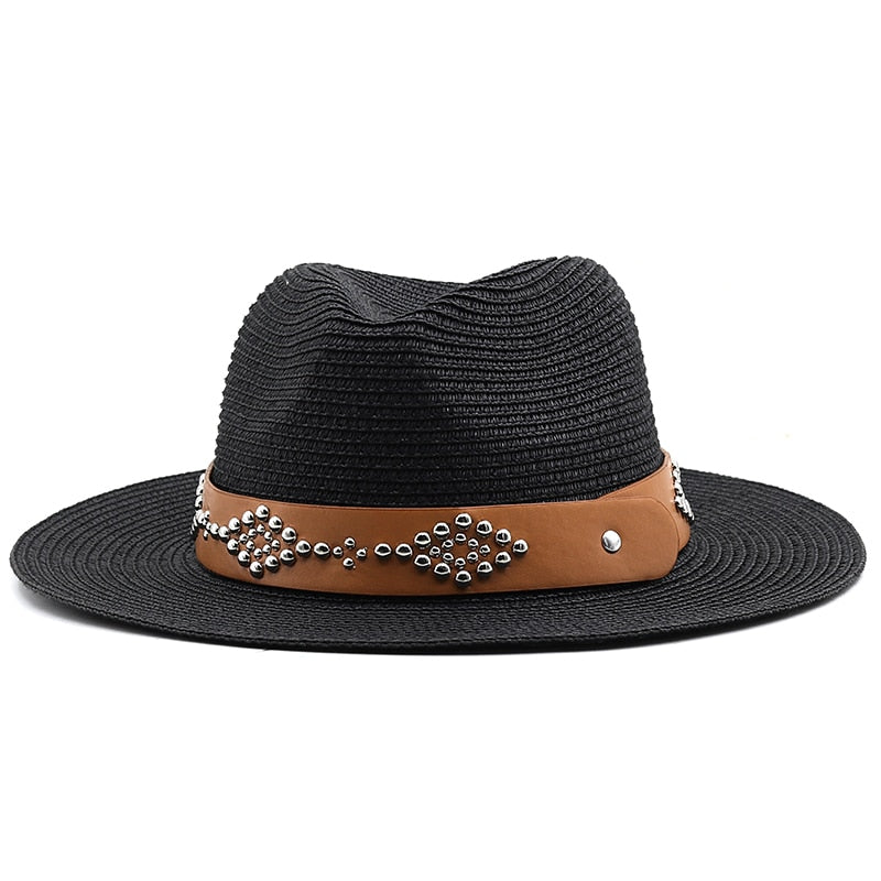 BERYL Fedora Hat in Black