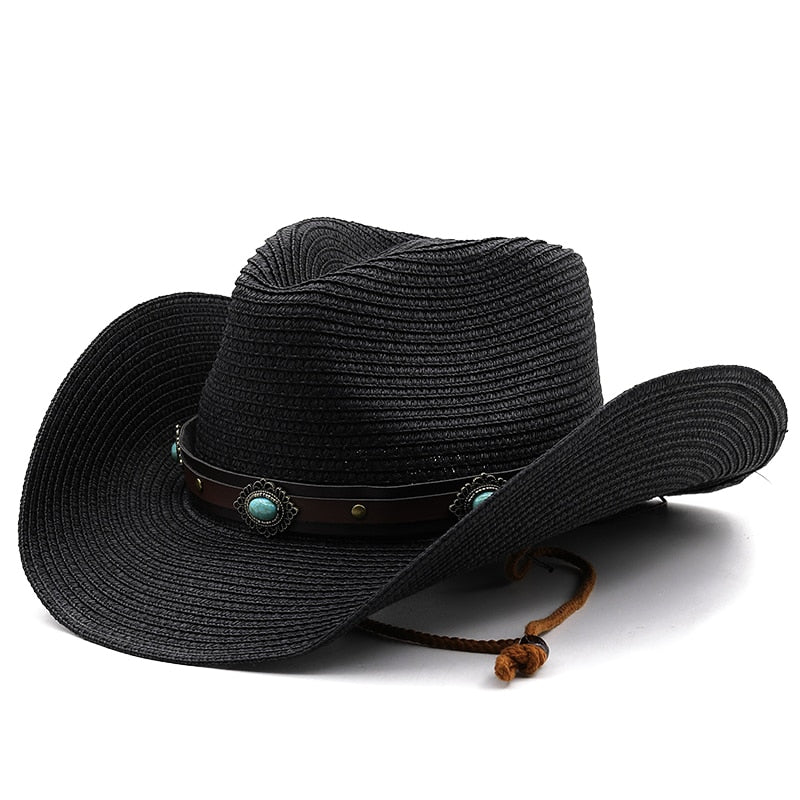 BALDWIN Men's Straw Cowboy Hat