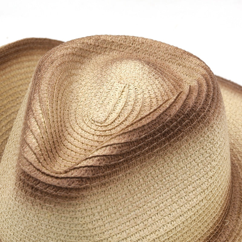 SEBASTIAN Men's Straw Cowboy Hat