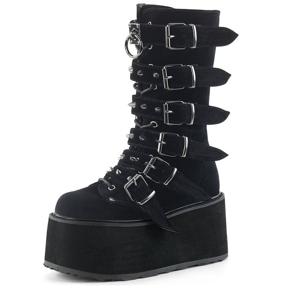 ZOLA High Heel Boots in Black